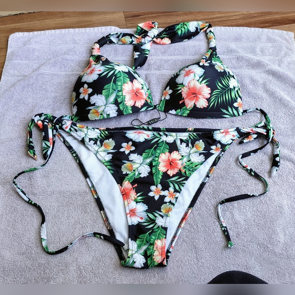 Floral Two-Piece Bikini